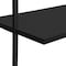 Monarch Specialties Bookshelf, Bookcase, Etagere, Ladder, 5 Tier, 72"H, Office, Bedroom, Metal, Laminate, Black I 3683 - alternate 3